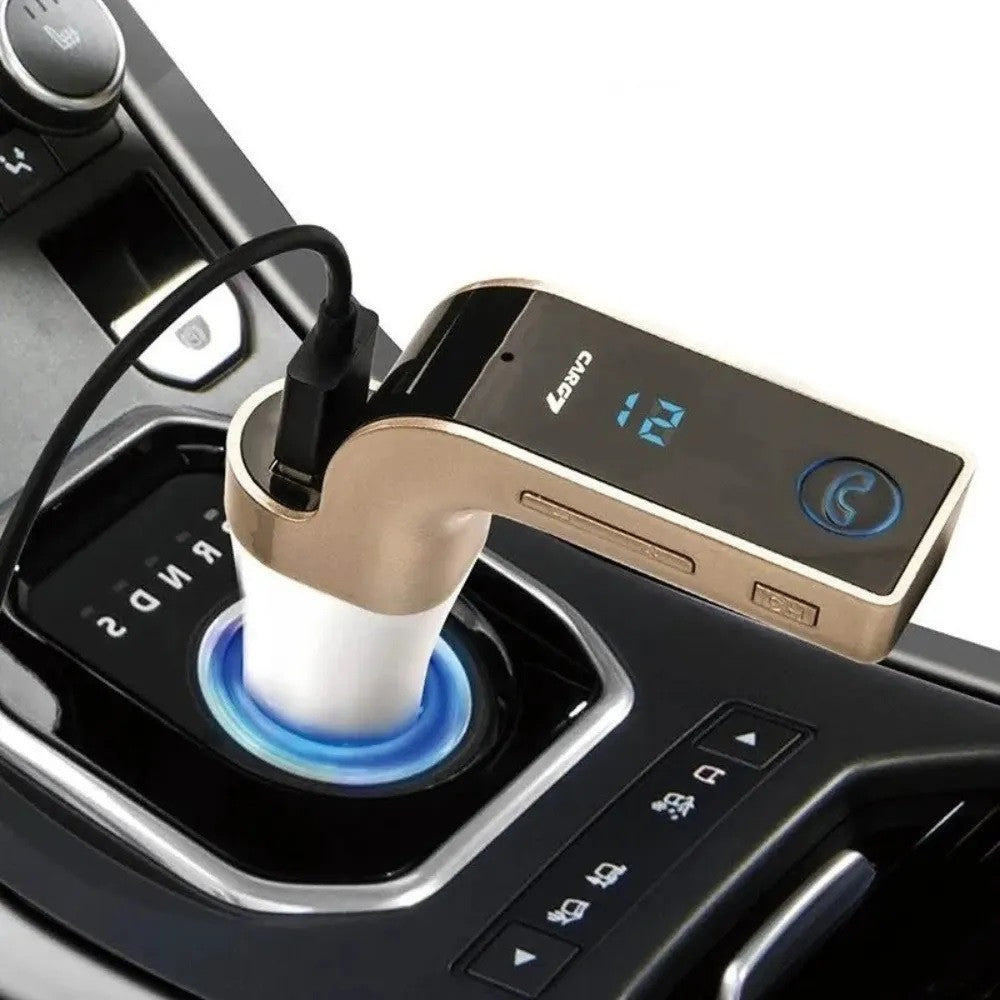 Transmisor Carro Carg7 Usb Aux Bluetooth