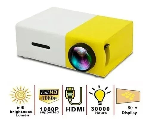 Mini Proyector Led Video Beam 600 Lumens